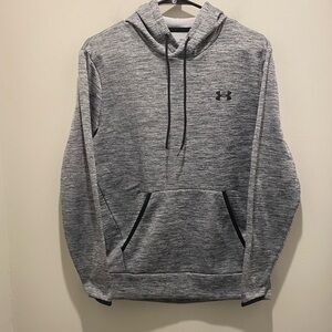 Under Armour Women's Gray Hoodie Pullover Size Small Long Sleeve EUC Logo